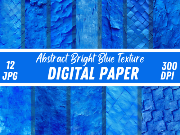 Abstract Bright Blue Crafted Backgrounds: A Designer's Digital Toolkit