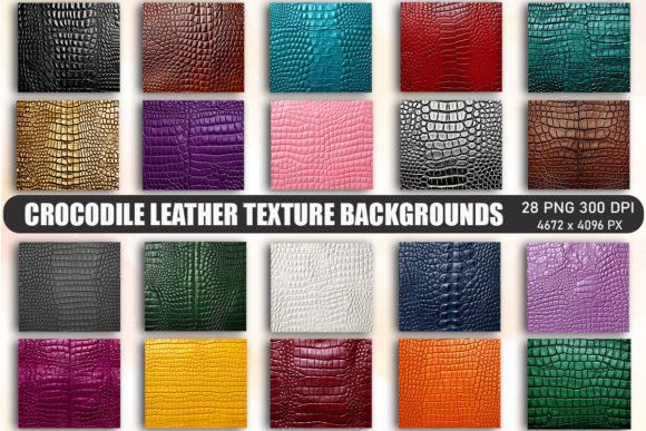 Crocodile Leather Texture Backgrounds: A Designer's Asset