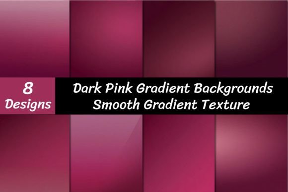 Dark Pink Gradient Backgrounds: A Smooth Digital Texture