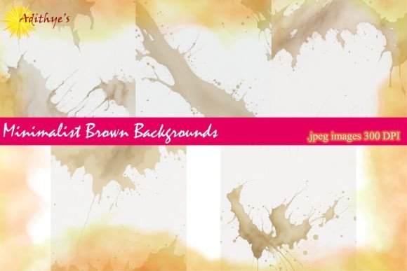 Elevate Your Projects with Minimalist Brown Backgrounds