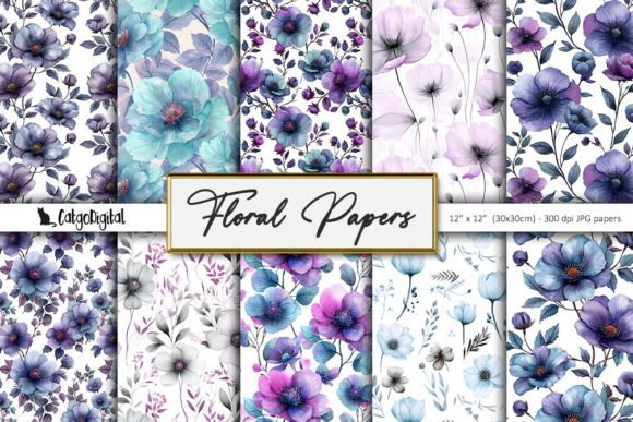 Floral Printable Backgrounds for Every Project