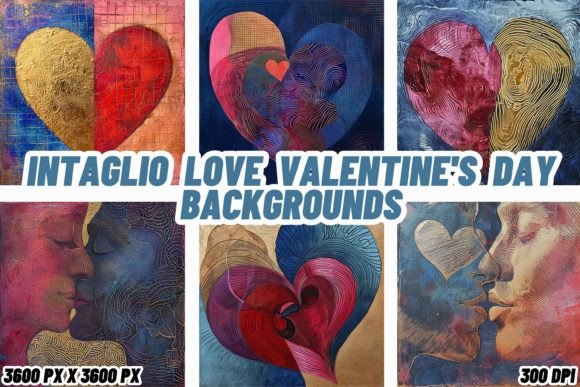 Intaglio Love: Timeless Romance for Your Designs