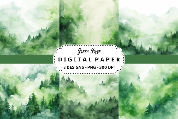 Transform Your Projects with Premium Green Haze Backgrounds