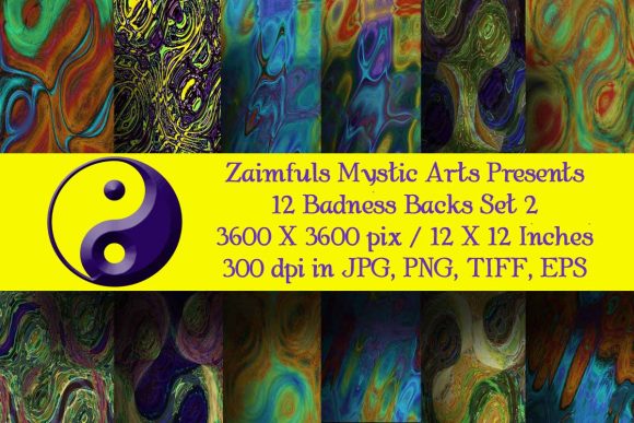 Unleash Your Creative Edge with Badness Pack Two Backgrounds