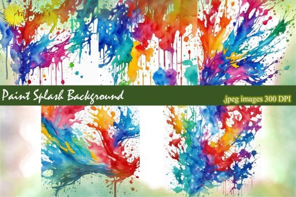Unleashing Creativity with Paint Splash Backgrounds
