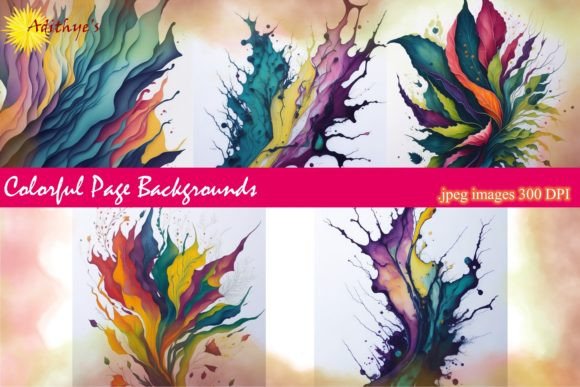 Unlock Creative Potential with Colorful Page Backgrounds