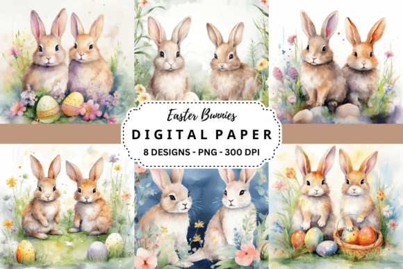 Unlock Spring Creativity with Easter Bunnies Backgrounds